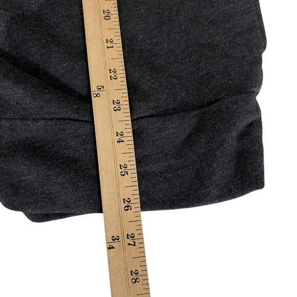 Victorias Secret Pink Black Half-Zip Hoodie Large Dog Logo Sherpa Hood - Picture 7 of 7